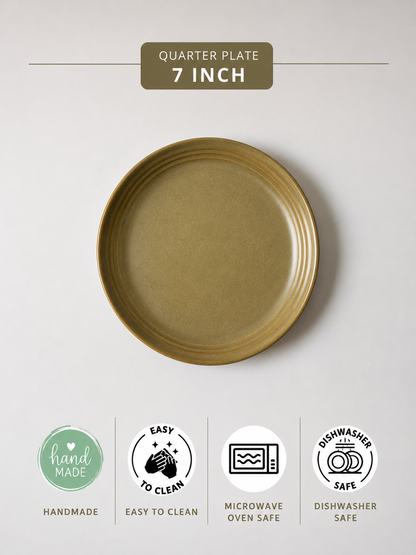 Matte Beige Porcelain
 Dinner Set – 20 Pieces (Set of 2 Serving Bowls)