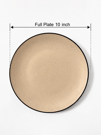 Sand Speckle Dinner Set (Set of 6)