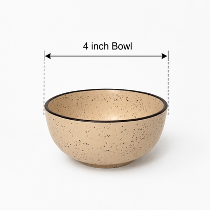Sand Speckle Dinner Set (Set of 6)