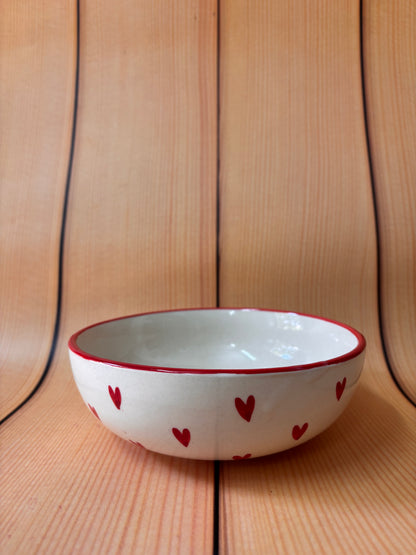 Heartful Love Ceramic Bowl
