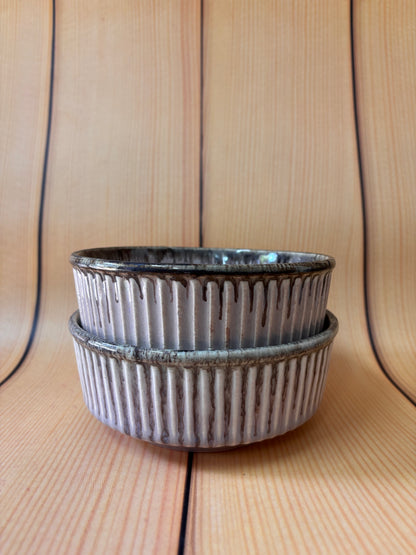 Lilac Drift Ceramic Bowl