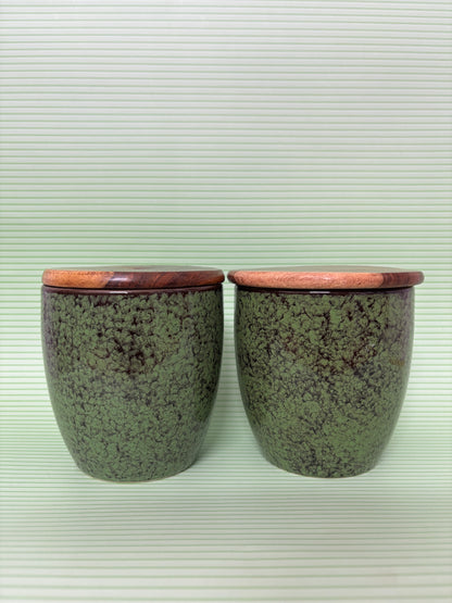 Moss Green Airtight Jar
