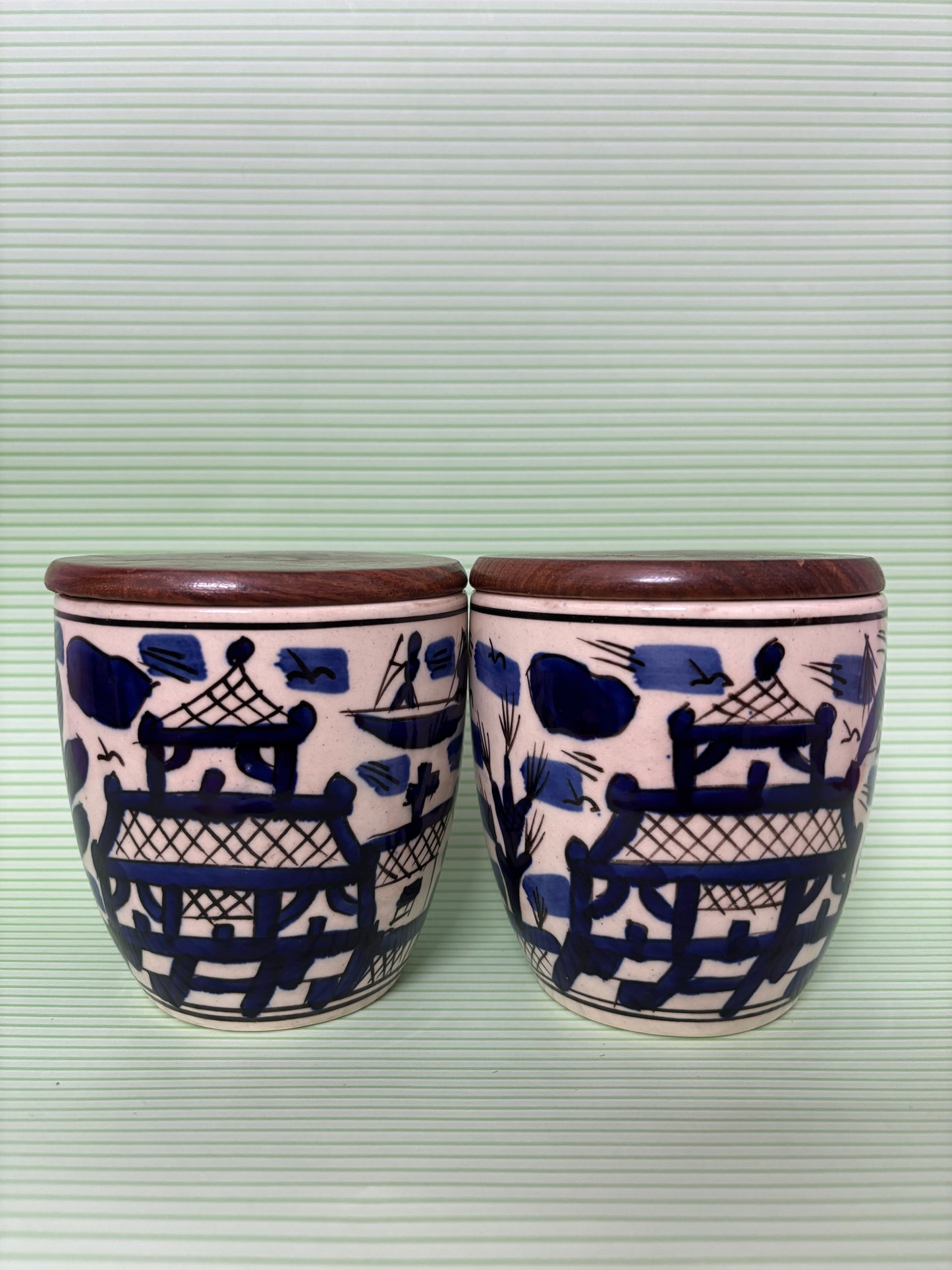 Indigo Heritage Jar