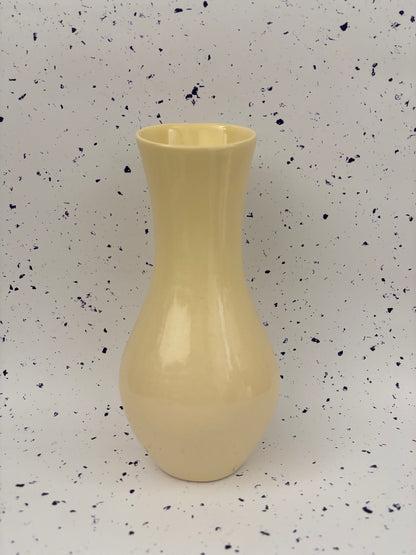 Ivory Gloss Ceramic Vase