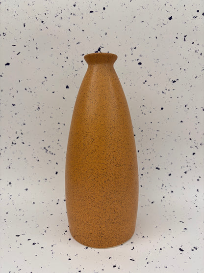 Rustic Amber Ceramic Vase