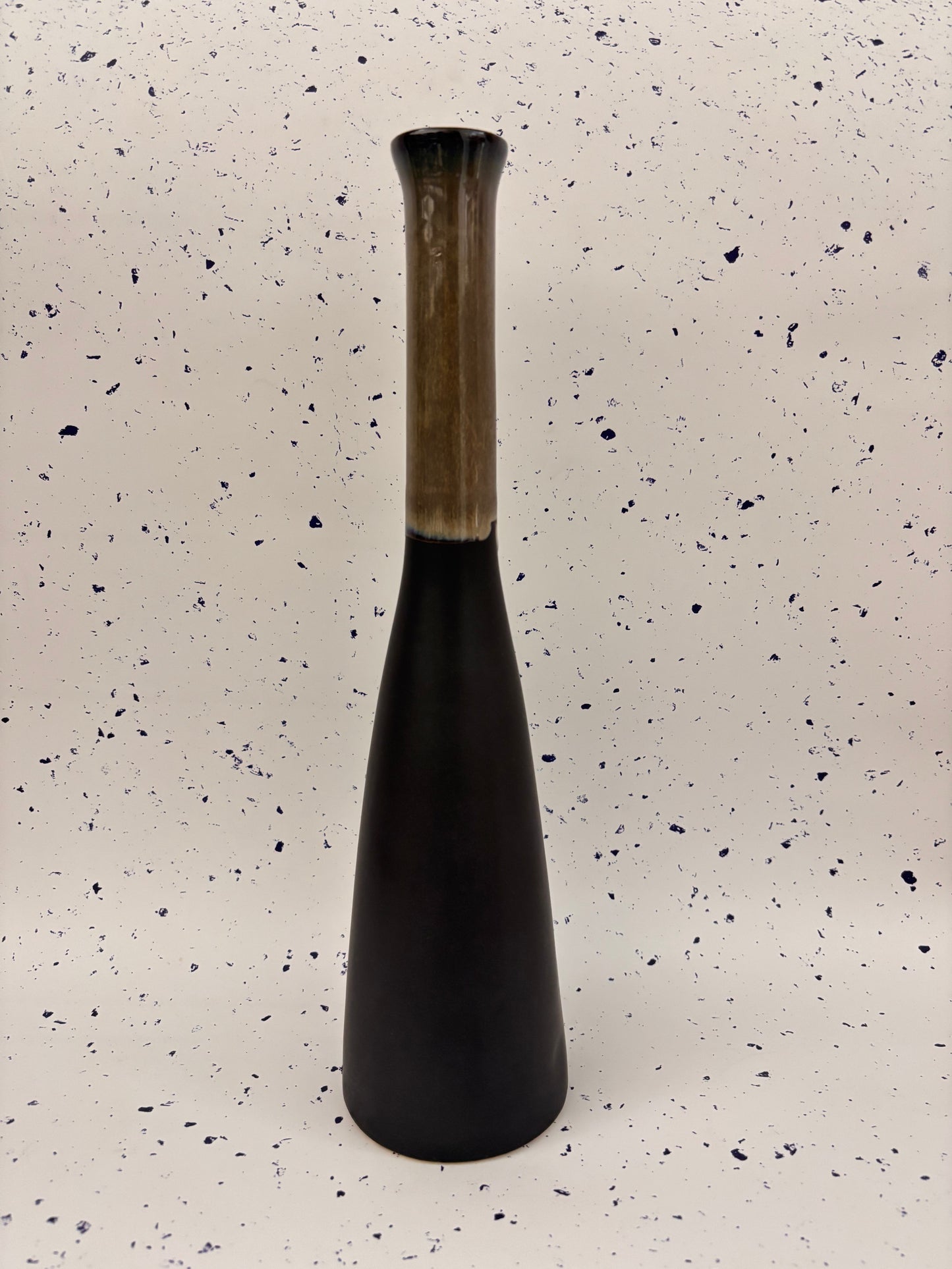 Forest Spiral Ceramic Vase