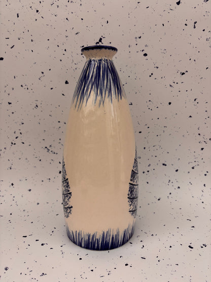 Sunny Bloom Ceramic Vase