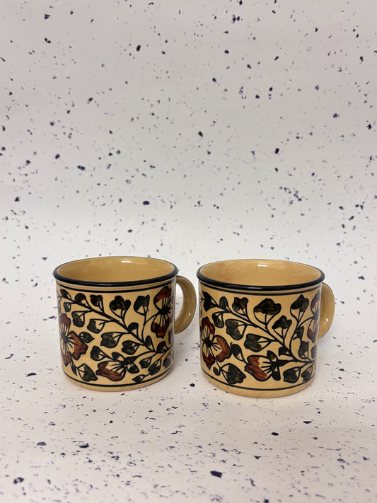 The Painted Meadow Mug Set of 2