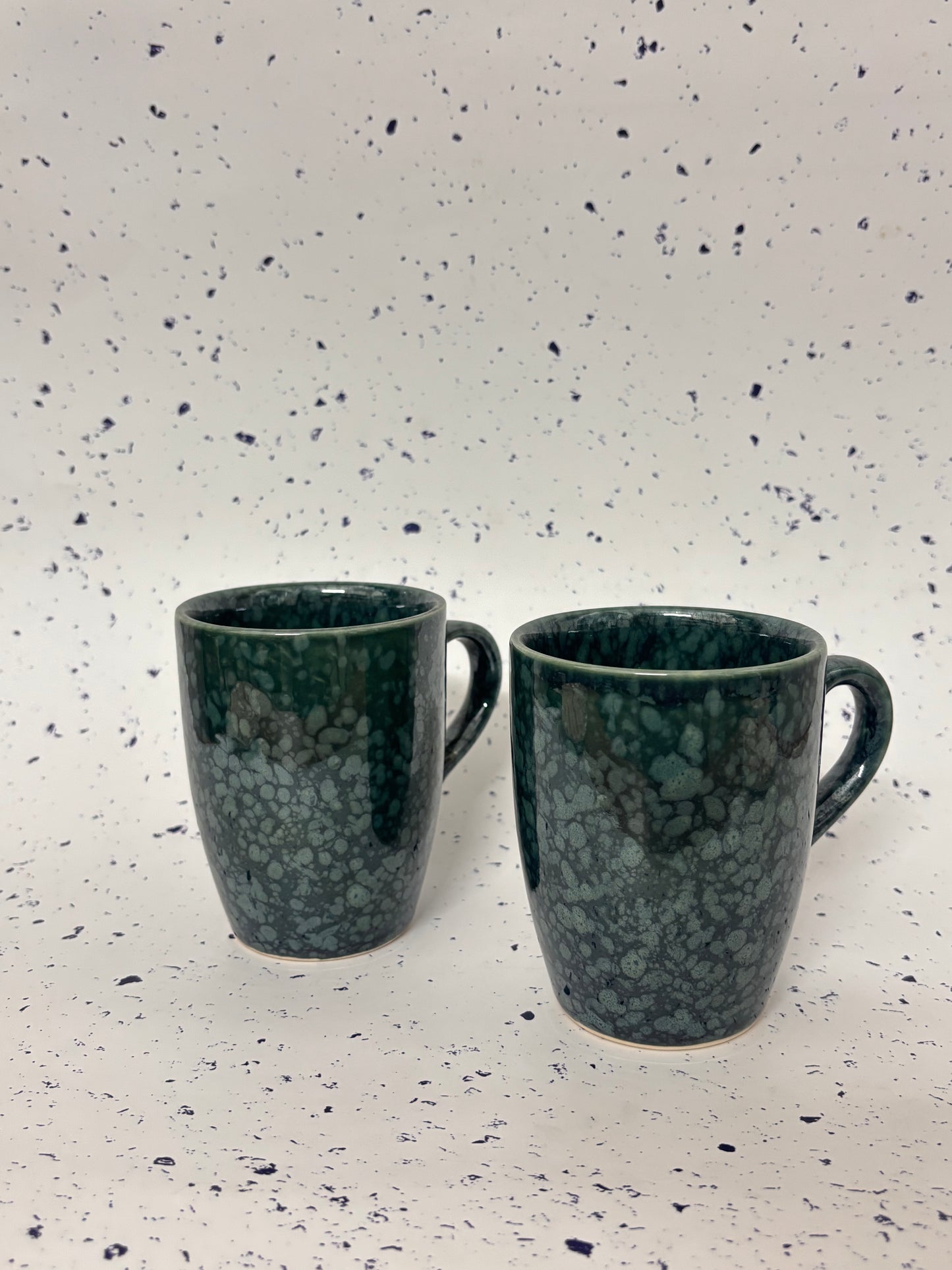 Ocean Drip Glaze Stoneware Mug