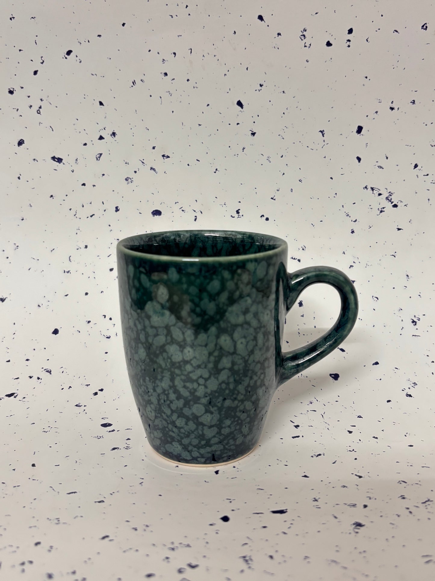 Ocean Drip Glaze Stoneware Mug
