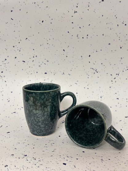 Ocean Drip Glaze Stoneware Mug