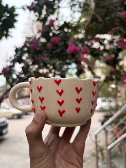 Sweetheart Scallop Mug
