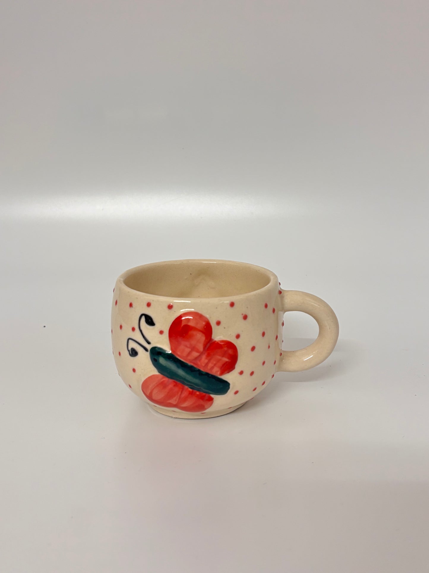Butterfly Charm Ceramic Mug