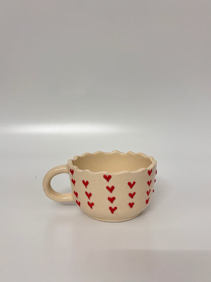 Sweetheart Scallop Mug