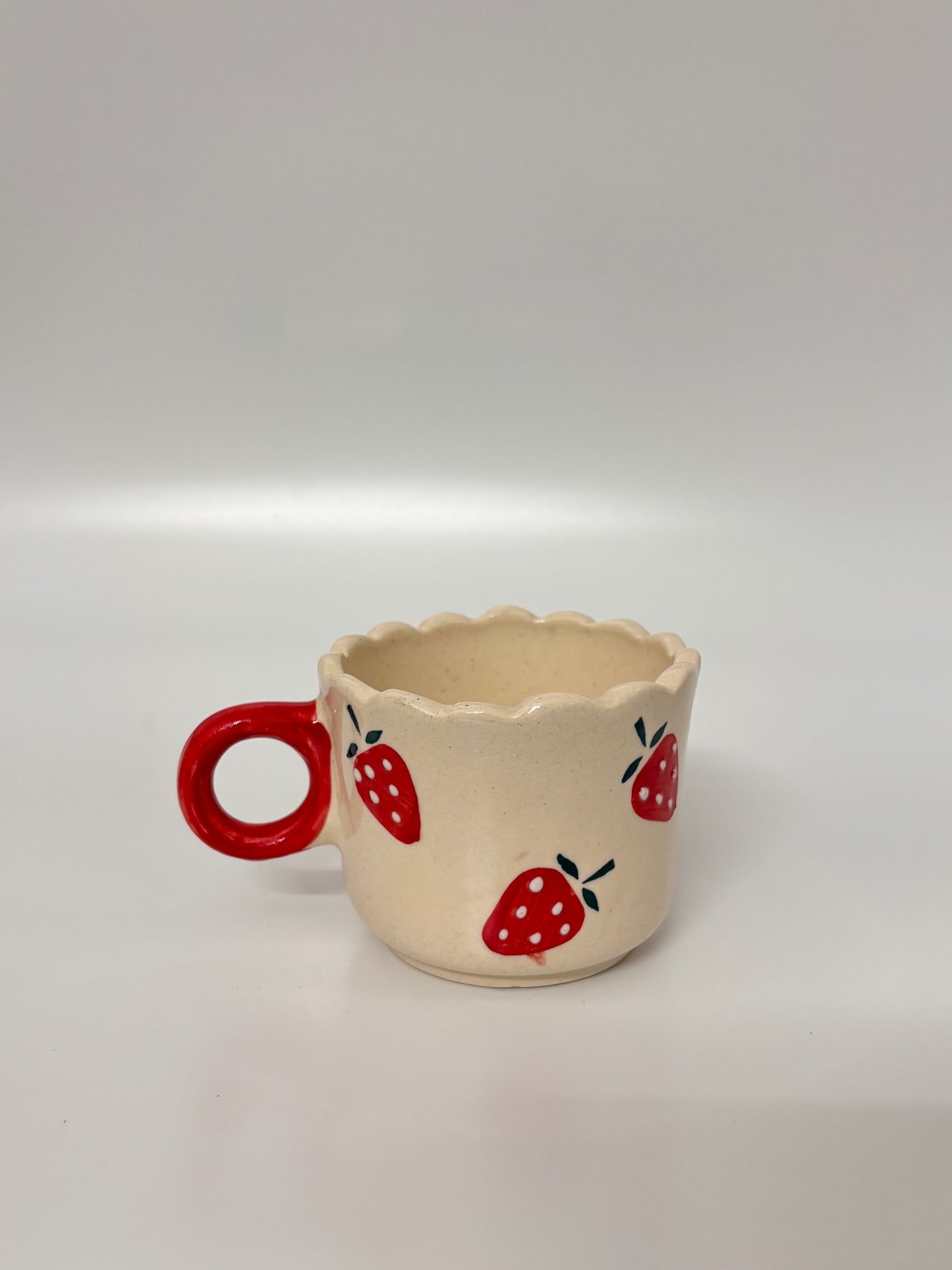 Strawberry Swirl Cup & Saucer Set