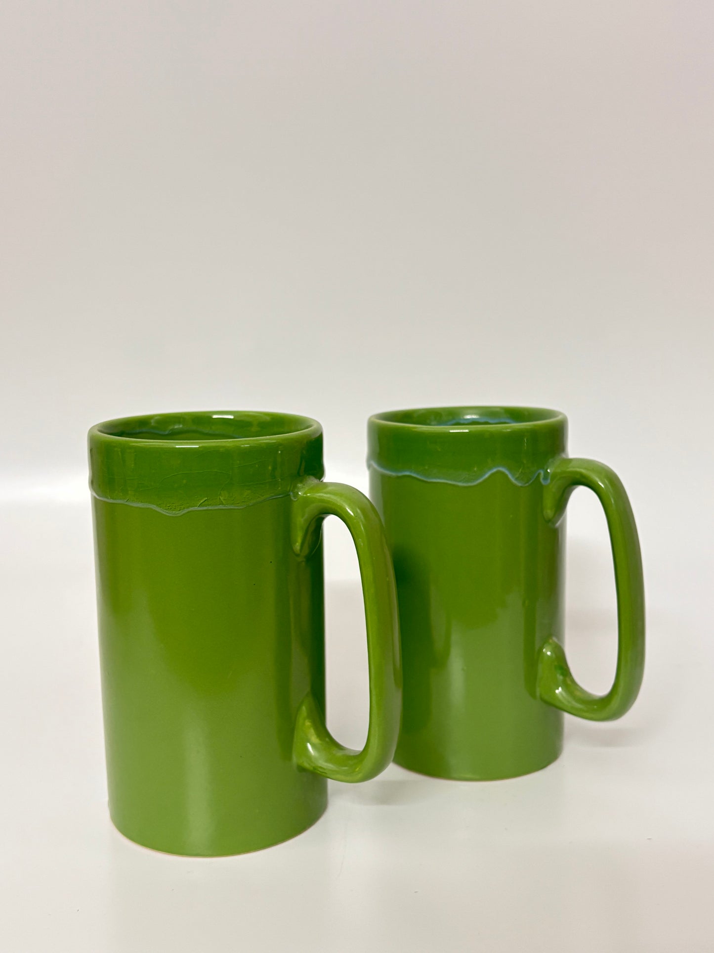 Moss Green Wave Mug
