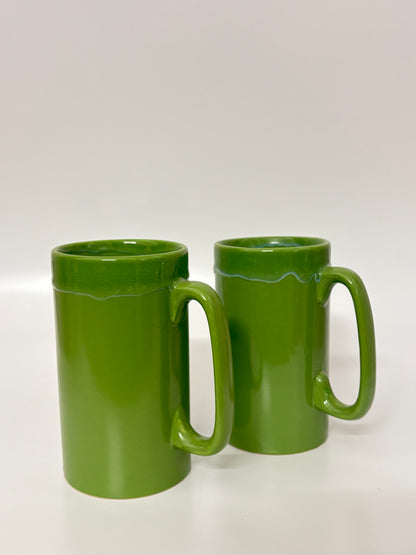 Moss Green Wave Mug