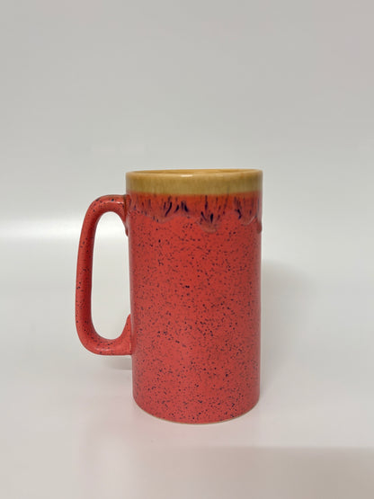 Crimson Drip Speckle Mug
