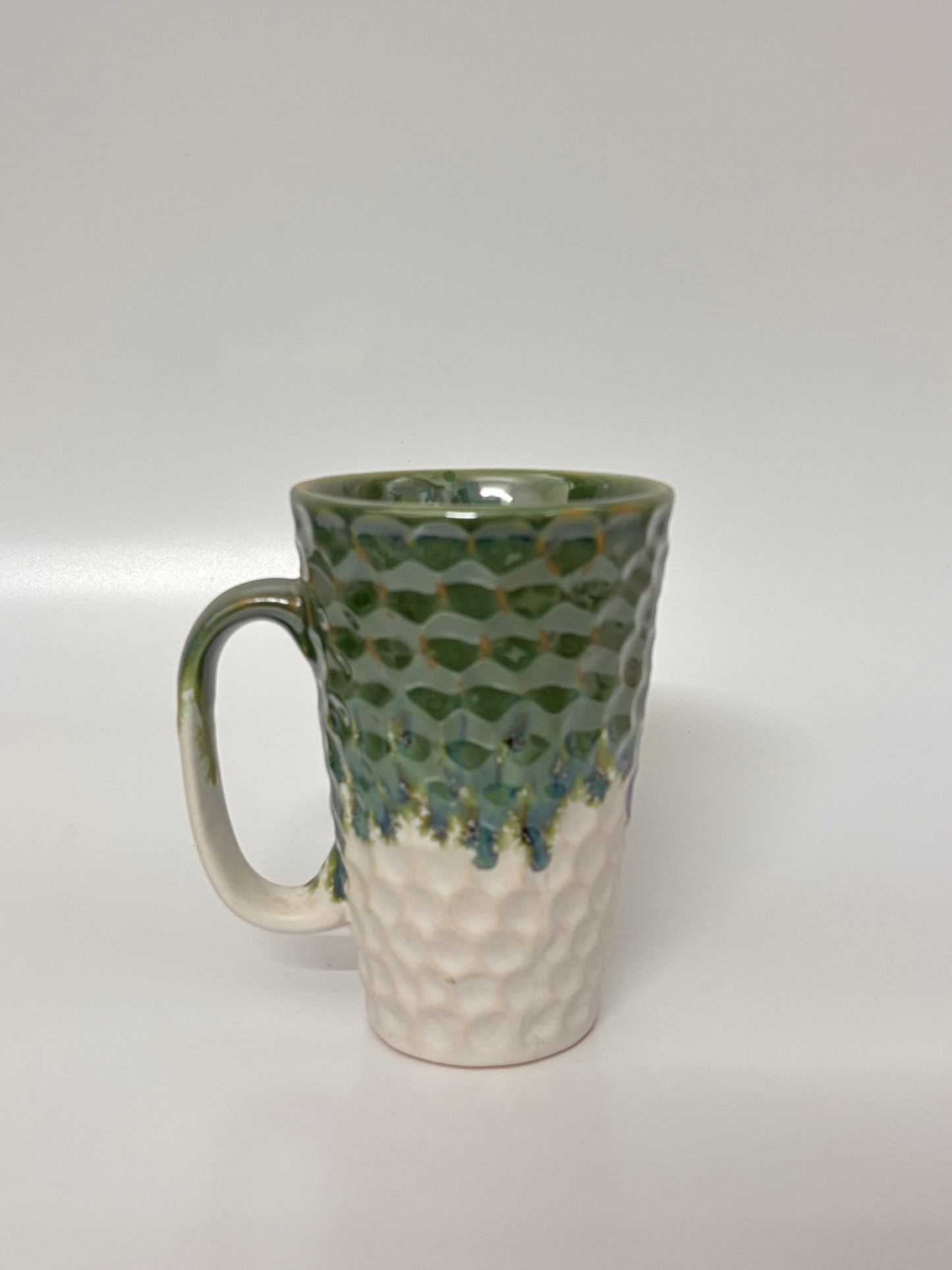 Forest Drip Hexagon Mug