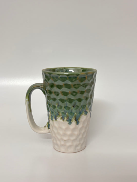Forest Drip Hexagon Mug