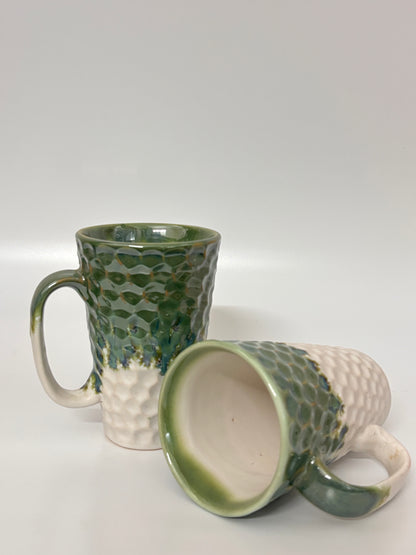 Forest Drip Hexagon Mug