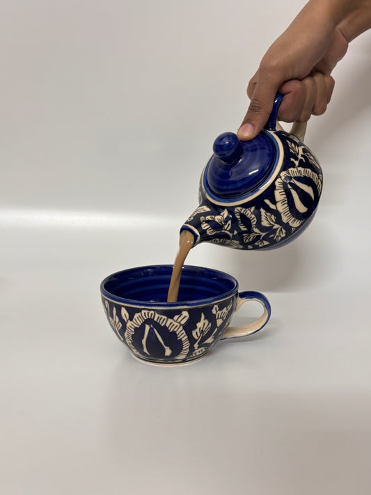 Indigo Handcrafted Tea-for-
One Set
