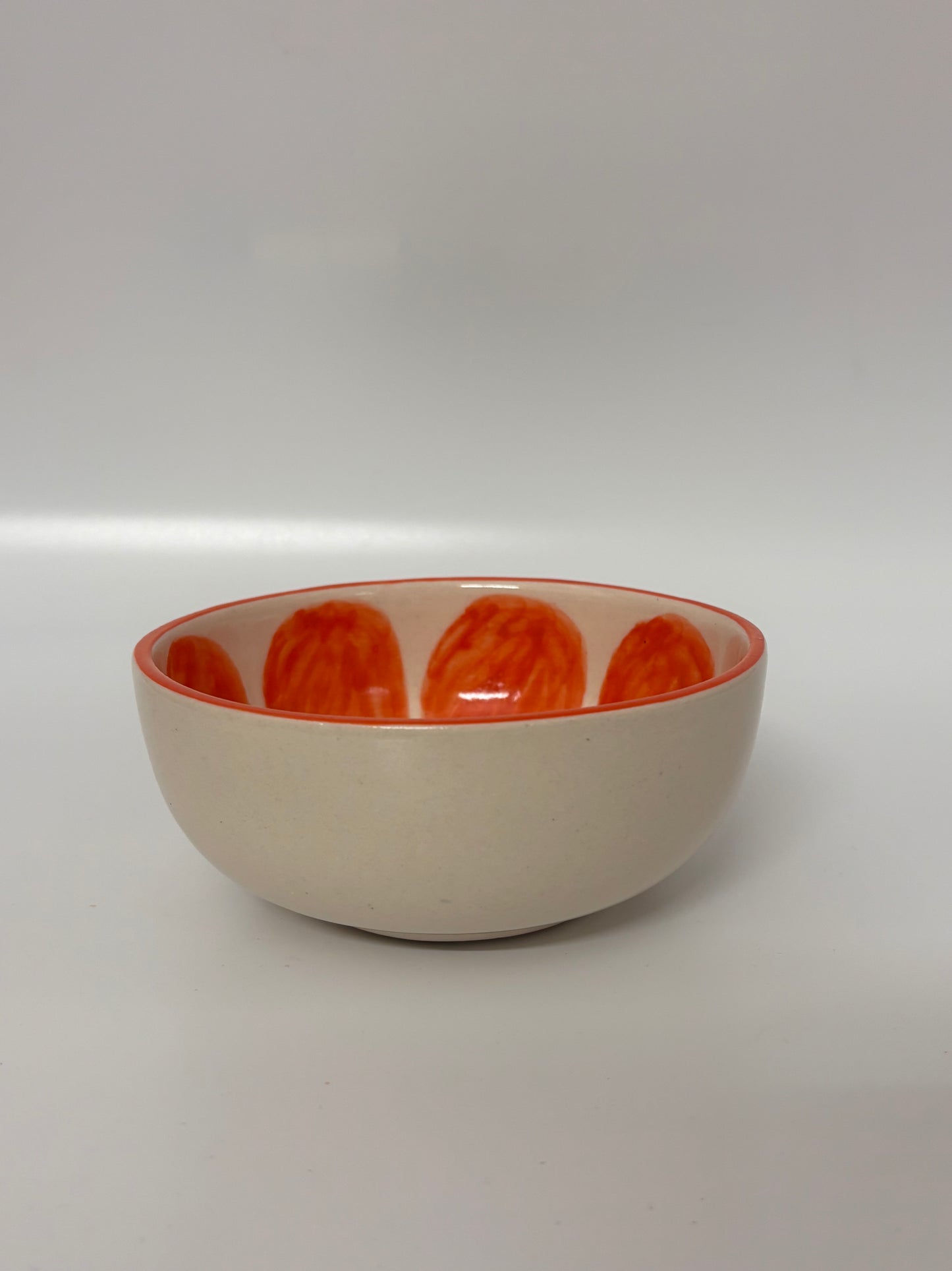 Hand-Painted Citrus Splash
 Ceramic Bowl