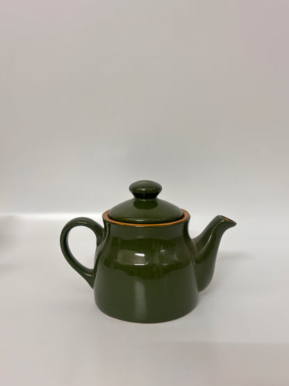 Olive Green Morning Tea Set