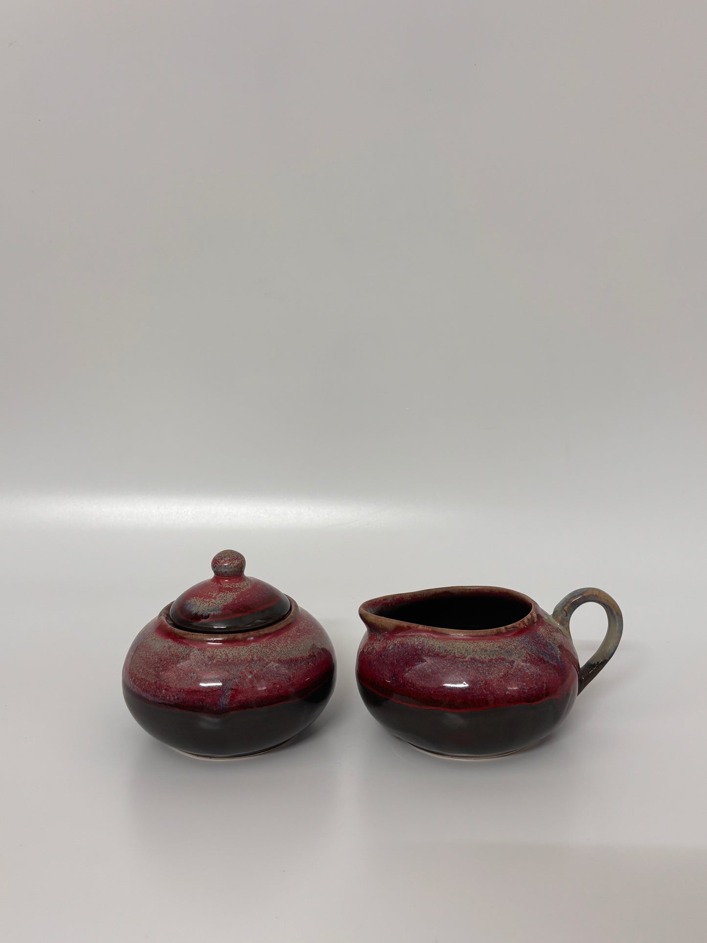Crimson Glaze Studio Pottery
 Morning Tea Set – Handmade Ceramic Set of 5