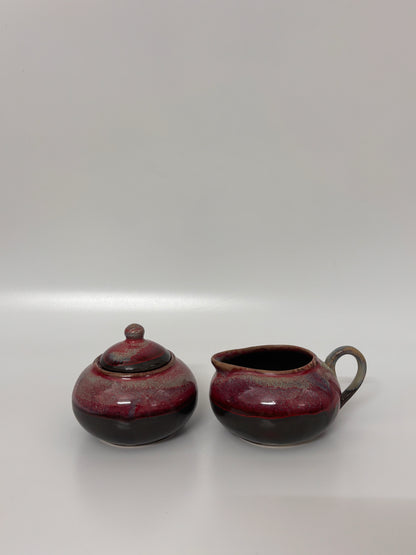 Crimson Glaze Studio Pottery
 Morning Tea Set – Handmade Ceramic Set of 5