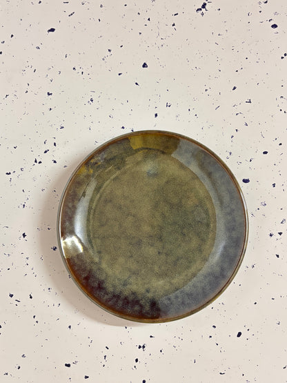 Earthy Brown–Green
 Glazed Ceramic Dinner Set – 20 Pieces