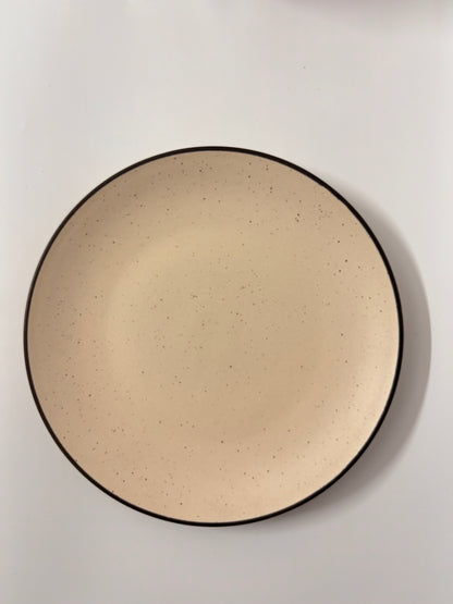 Speckled Beige Ceramic
 Dinner Set – 20 Pieces