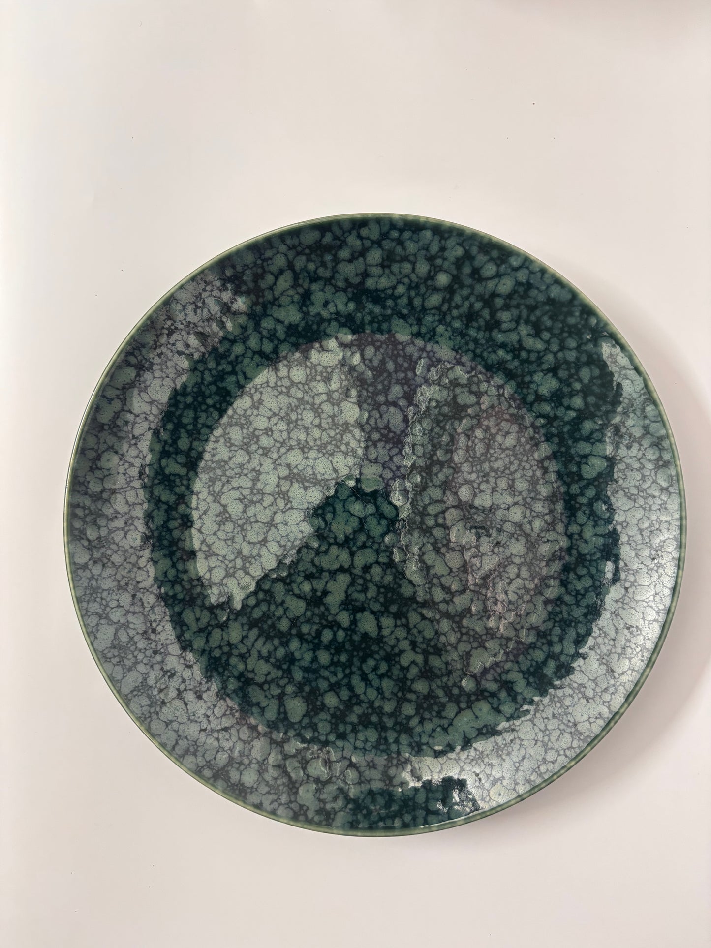 Green Speckled 
Ceramic Dinner Set – 20 Pieces