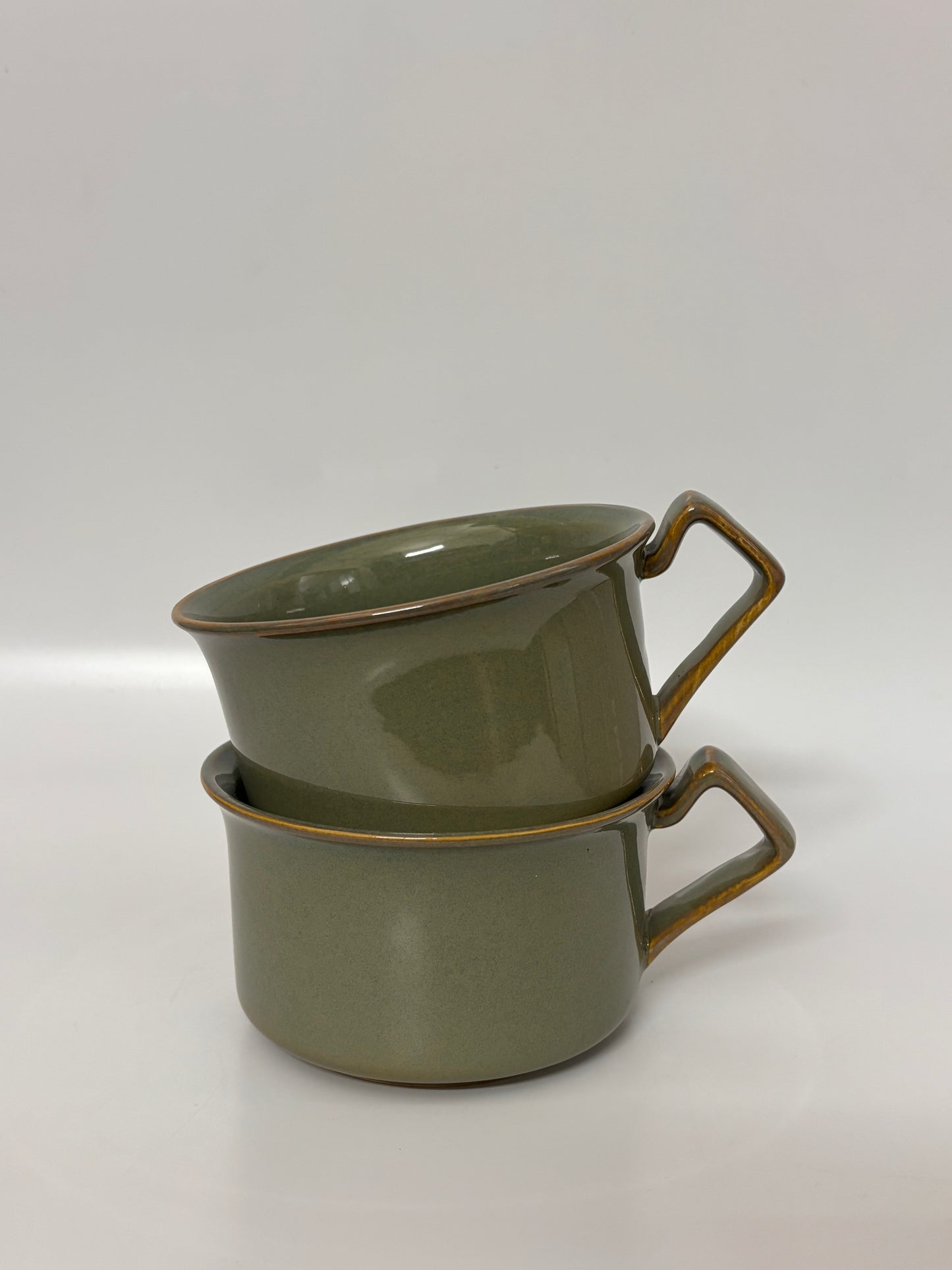 Olive Green Rustic Ceramic  Mug