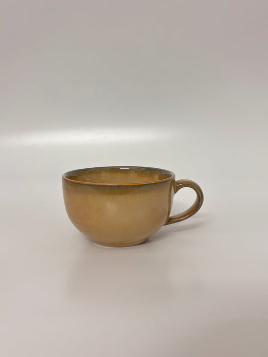 Honey Glaze Porcelain Mug