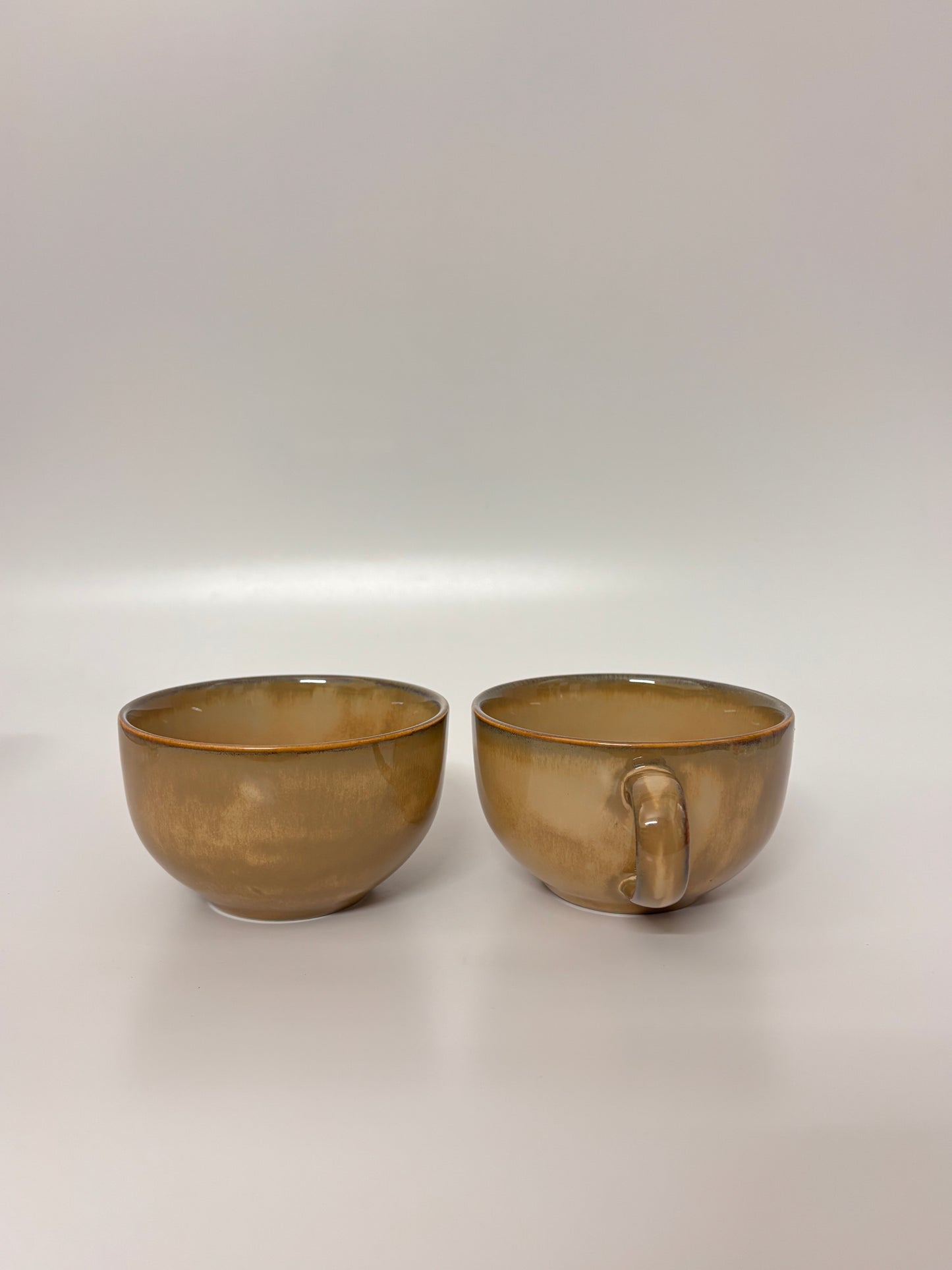 Honey Glaze Porcelain Mug