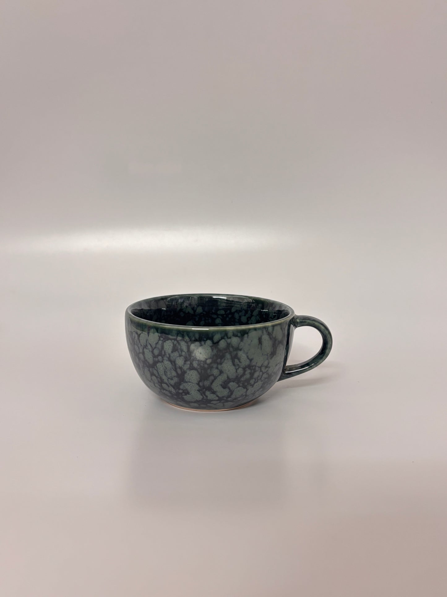 Midnight Marble Cup &
 Saucer Set
