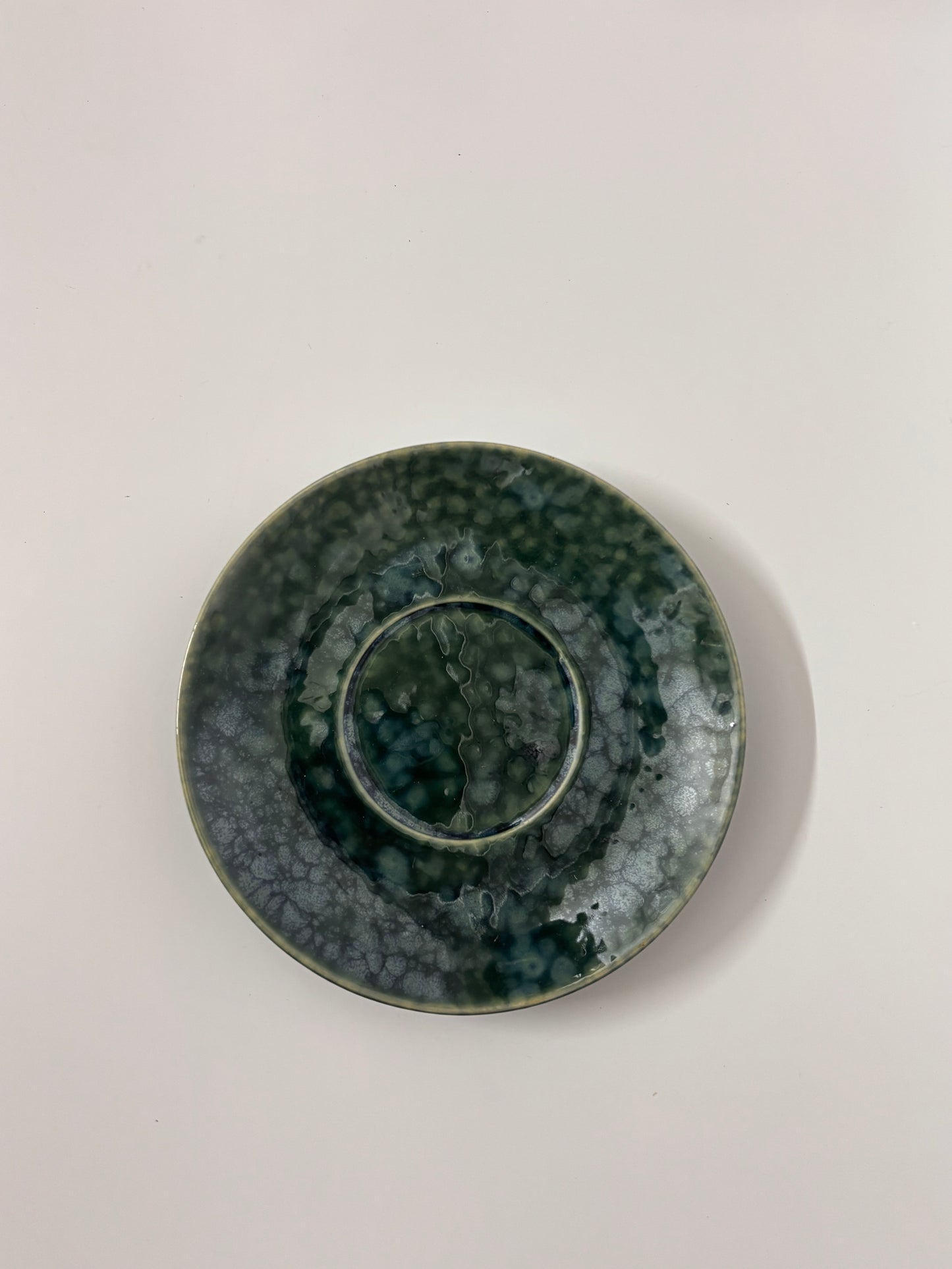 Midnight Marble Cup &
 Saucer Set
