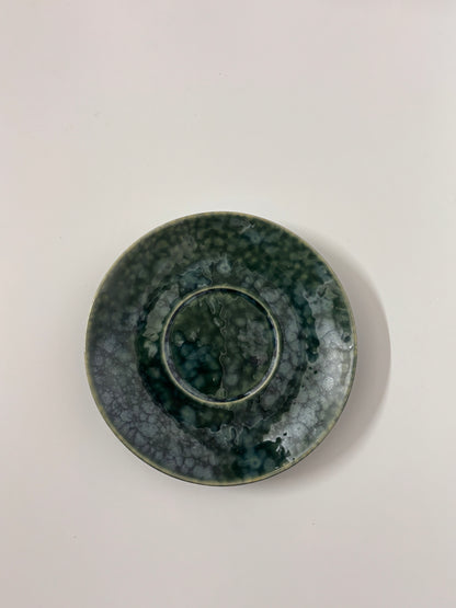 Midnight Marble Cup &
 Saucer Set