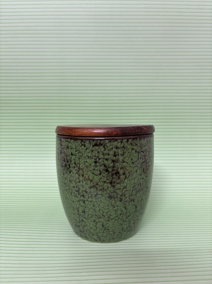 Moss Green Airtight Jar
