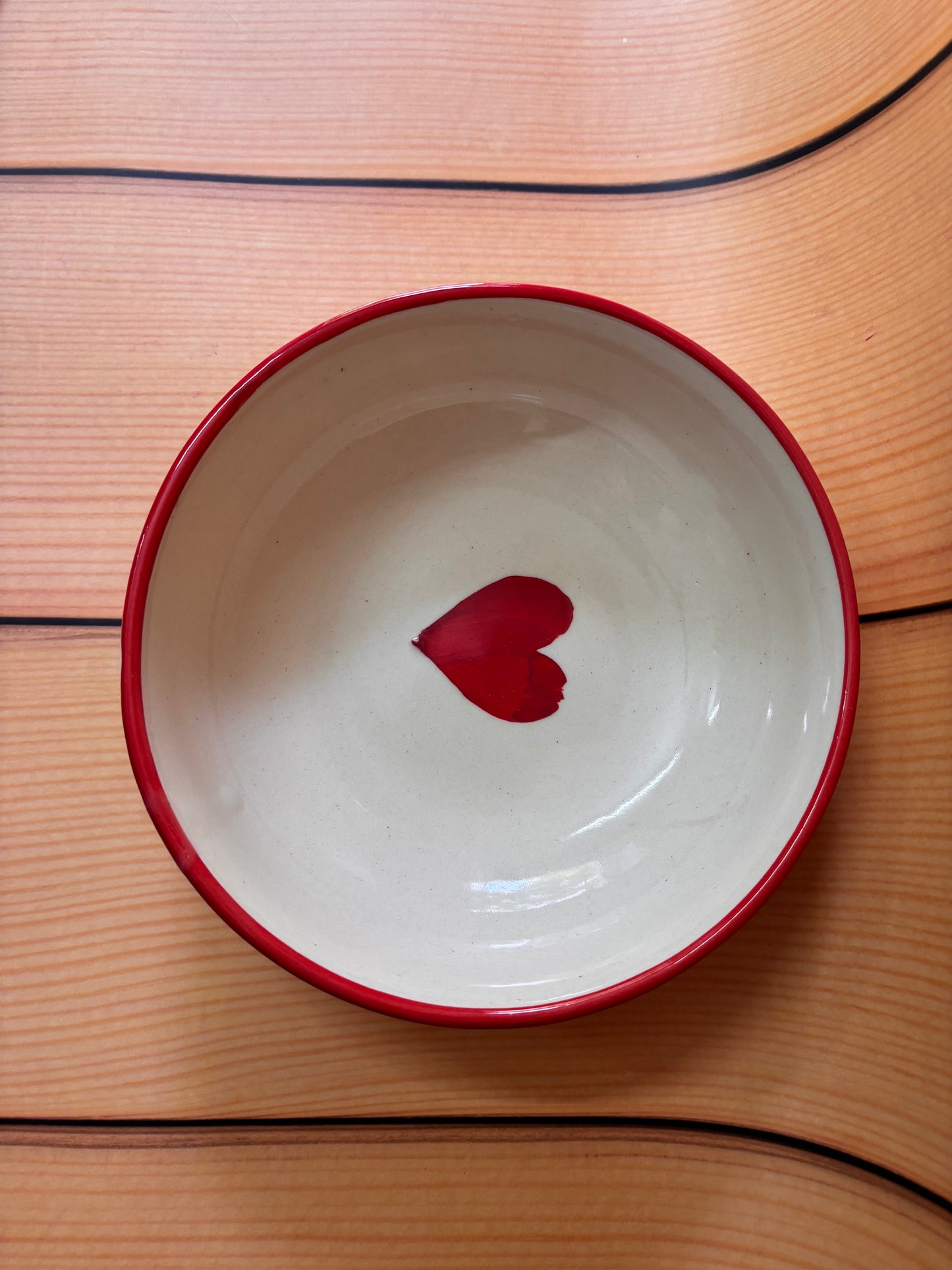 Heartful Love Ceramic Bowl