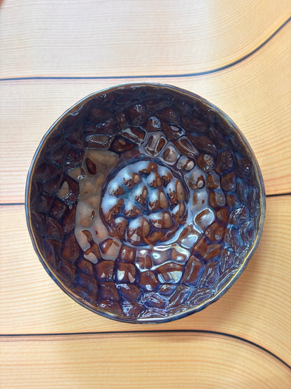 Midnight Stone Ceramic Bowl