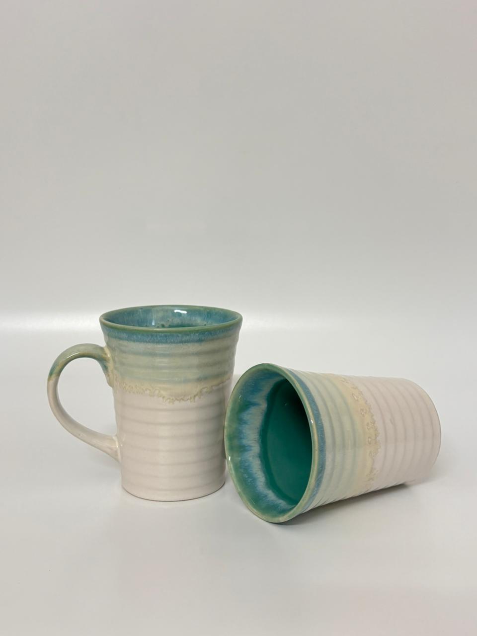 Studio Pottery Coastal Calm Ceramic  Mug