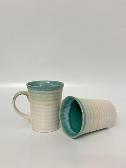 Studio Pottery Coastal Calm Ceramic  Mug