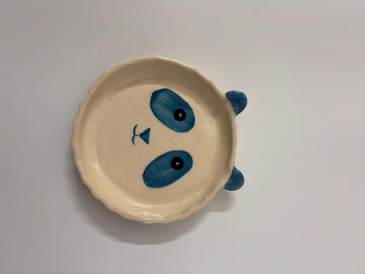 Blue Panda Ceramic Cup & Saucer Set