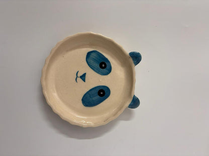 Blue Panda Ceramic Cup & Saucer Set