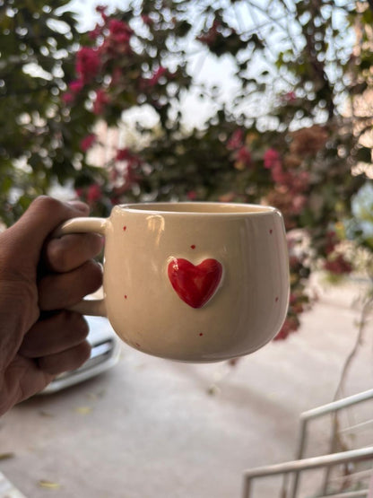 Heart Charm Coffee Mug