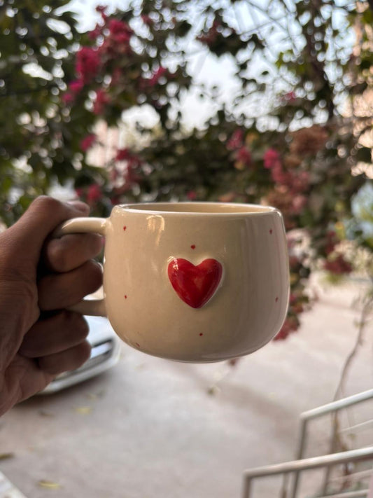 Heart Charm Coffee Mug