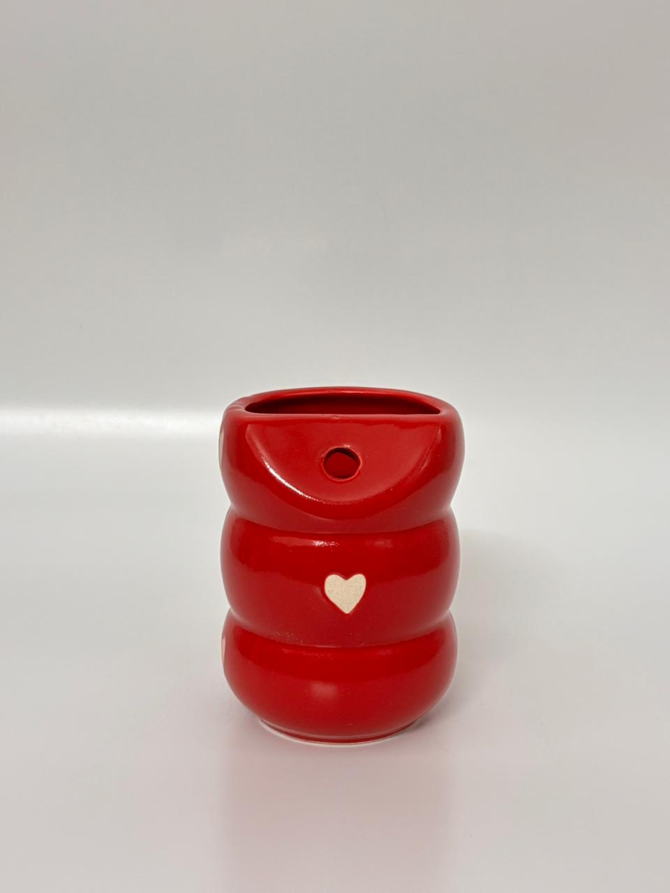Heart Bloom Ceramic Cup