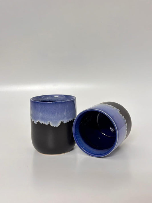 Luxury Reactive Glaze Stoneware Tea Cup – Set of 2